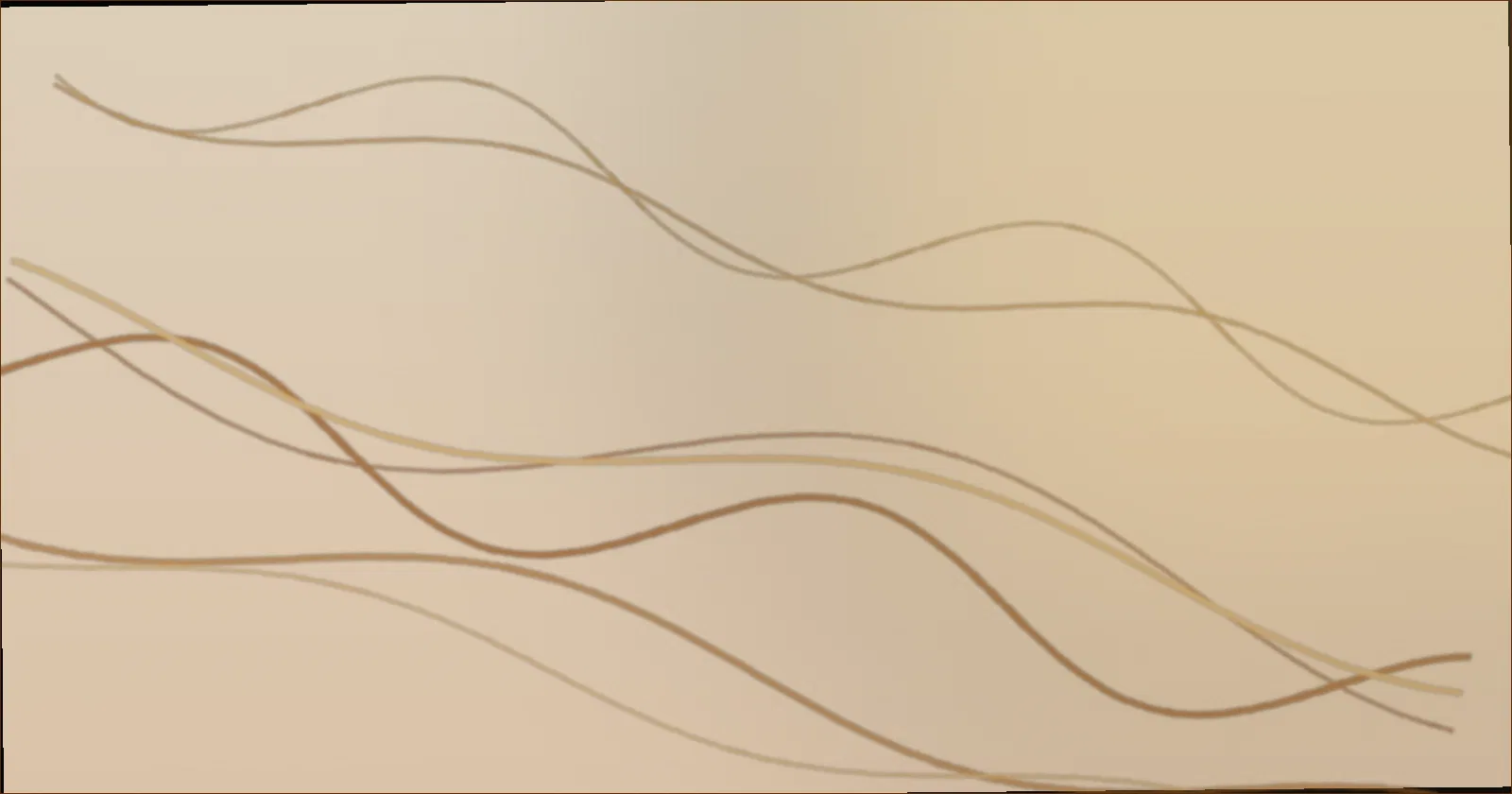 Close-up of flowing vine lines in an Arabic mehndi design